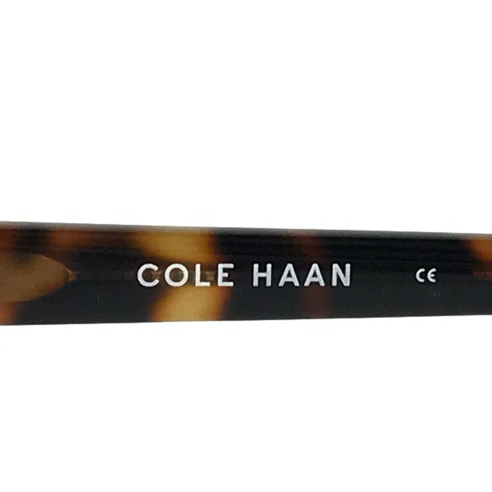 Cole Haan Eyeglasses Frames CH5008 717 GOLD Tortoise Square Wire Rim 52-17-135